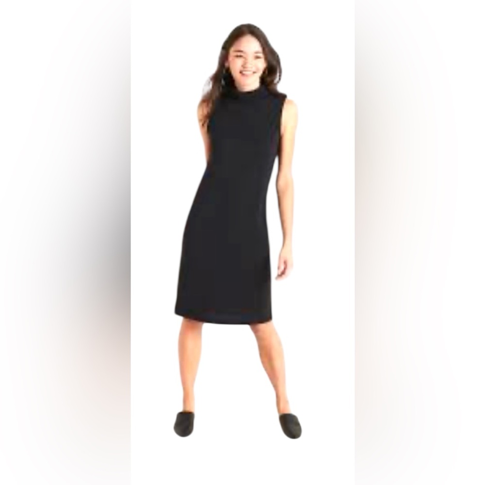 Old Navy | Women’s Black Sleeveless Turtleneck Dress | Size Small